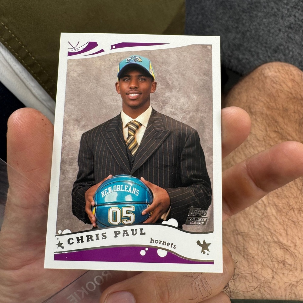 Topps Trading Card Mens OS Chris Paul 2005-06 Rookie Card #224 New Orleans